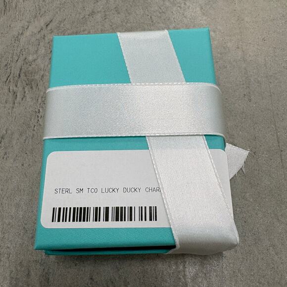 Tiffany & Co. Lucky Duck Charm Brand New Silver Retired RARE - Picture 4 of 7